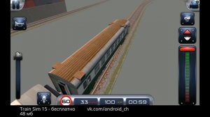 Train Sim 15 - Качественный симулятор поезда на Android(Обзор/Review)