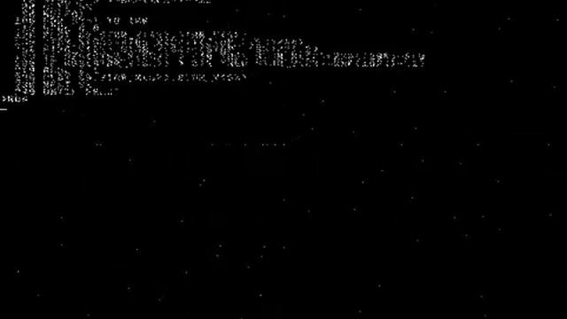 Starfield in BBC BASIC смотреть онлайн