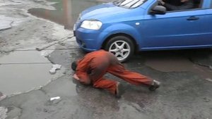 вытягиваем морду на шевроле авео