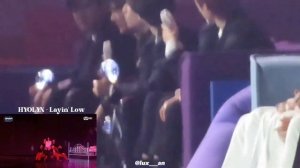 STRAY KIDS REACTION TO NMIXX, HYOLYN X BIBI & LE SSERAFIM @MAMA2022 Performance
