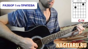 Как играть на гитаре "Осколок льда" - Ария - Разбор и аккорды