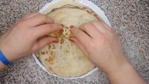 Блинчики с красной рыбой / Блины с сёмгой / Фаршированные блины