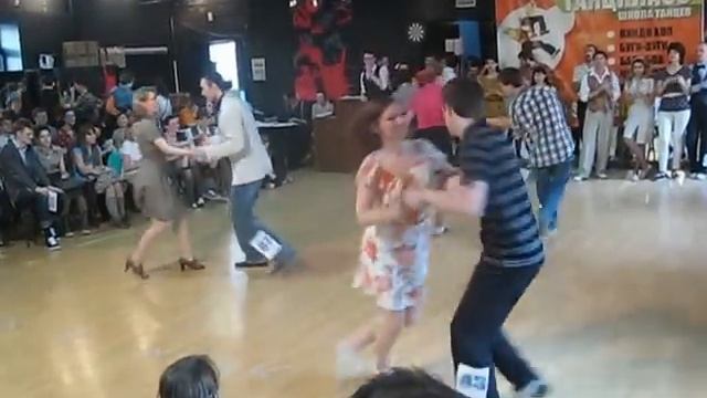 14 Lindy main perlims heat-1 at Russian Open Championship 2012 смотреть онлайн