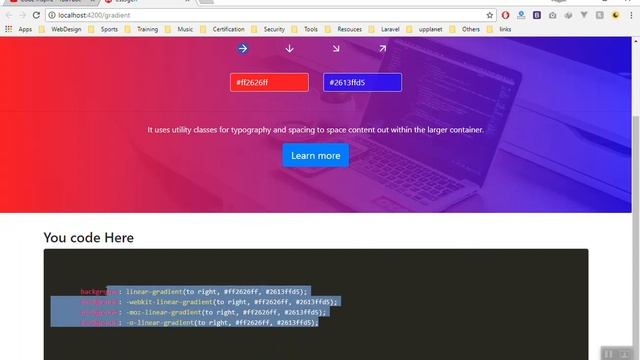 Create A CSS3 Generator with Angular 6 - Free Course.