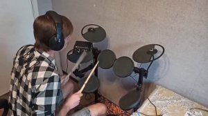Michael Jackson - Black or White, Drum cover (дубль 5 "с правой руки")