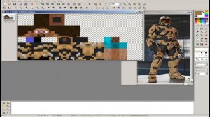 [Speed- Art] Minecraft Skin Maker #7 - Master Chief .