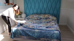 Как быстро заправить одеяло в пододеяльник. Можно и другим способом