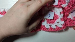 Тапочек-сапожек из бабушкино квадрата