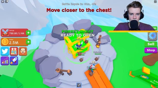 ВОТ ЭТО УДАР! КУПИЛ СЕБЕ САМУЮ ДОРОГУЮ БИТУ И ЛОМАЮ ВСЕМ КАБИНЫ! СИМУЛЯТОР НИНДЗИ В ROBLOX смотреть онлайн