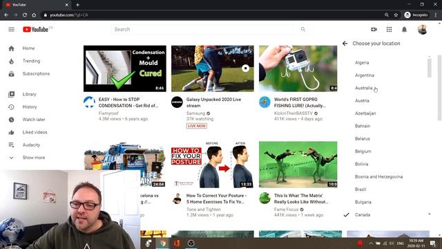 How to Change YouTube Language and Country Settings