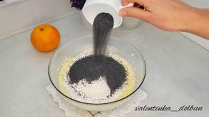 АПЕЛЬСИНОВЫЙ КЕКС с маком!!! Ароматный, сочный, вкусный...