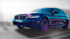 New 2021 BMW 5-Series - BMW 530e  Interior, Exterior, Обзор [на русском]!