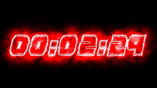 Спортивный-красный таймер 5 минут обратный отсчет смотреть онлайн