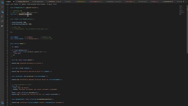 Zitified MongoDB Driver for NodeJS