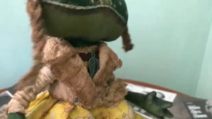 Игрушка ручной работы Лягушка Мои переделки Handmade cloth Frog