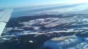 BAIE-COMEAU, Flying Into Baie-Comeau