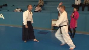 Айкидо Ёсинкан. Жак Пайе Сенсей. Коте-Гаеши.