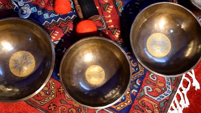 Universal premium set of singing bowls SVS (UPSN001) SOLD / Купить поющую чашу