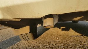 Вставка и глушитель полупрямоток от As Expert на ВАЗ PRIORA