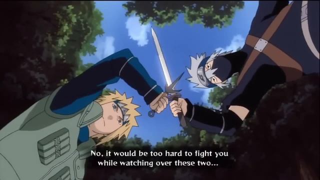Kakashi vs Minato Full Fight English Dub смотреть онлайн