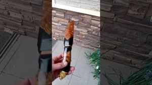 ножны и рукоять из сувеля берёзы.