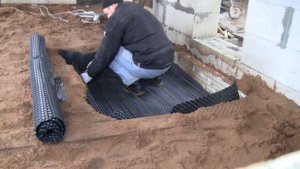 Камин ч.1 Фундамент под камин своими руками