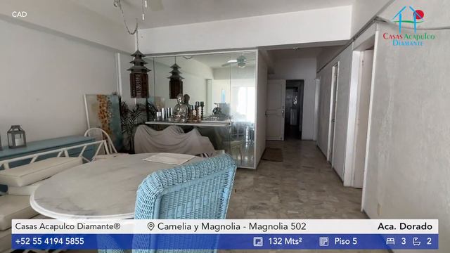 CAD Camelia y Magnolia - Magnolia 502, Acapulco Dorado // Informes Mario Sánchez 55 4194 5855 смотреть онлайн