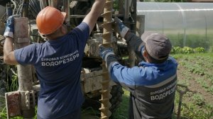 Бурение скважин на воду шнековращательным способом от Буровой Компании Водорезерв