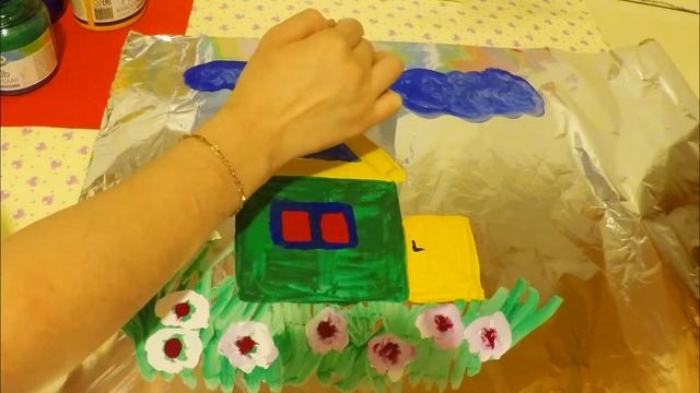 Рисуем используя ФОЛЬГУ??? смотреть онлайн