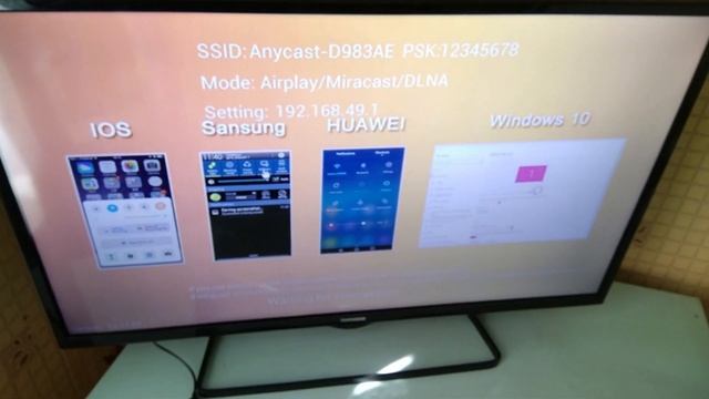Подключаем Android смартфон к телевизору при помощи AnyCast смотреть онлайн