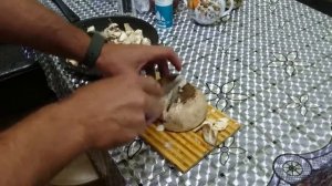 Готовим ГРИБЫ зонтики.