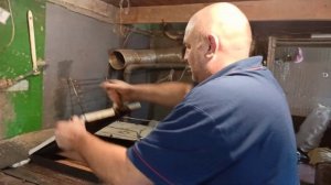 Шахтный котел (ШАХТА ИЗ КИРПИЧА) загрузка сухими дровами ,☝️ БЕЗ ТЫРСЫ!