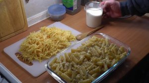 Макароны с сыром и сливками (гратен) | Просто, быстро и очень - очень вкусно!