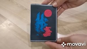 Вышивальная машина Janome 500 E .Вышивка. Готовые обложки на паспорт.