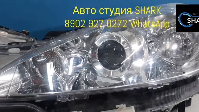 Peugeot 4007восстановление фар,  креплений.