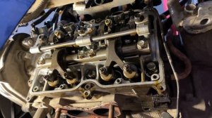 Регулировка тепловых зазоров клапанов Subaru Outback 2.5