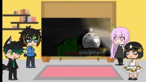 Gacha Life Reacts to Sodor fallout All I want ( Springman Production)