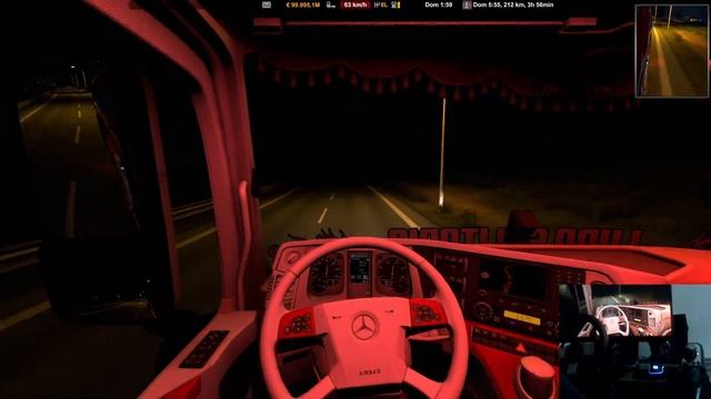 ETS 2 - ? Mercedes Actros MP4 смотреть онлайн