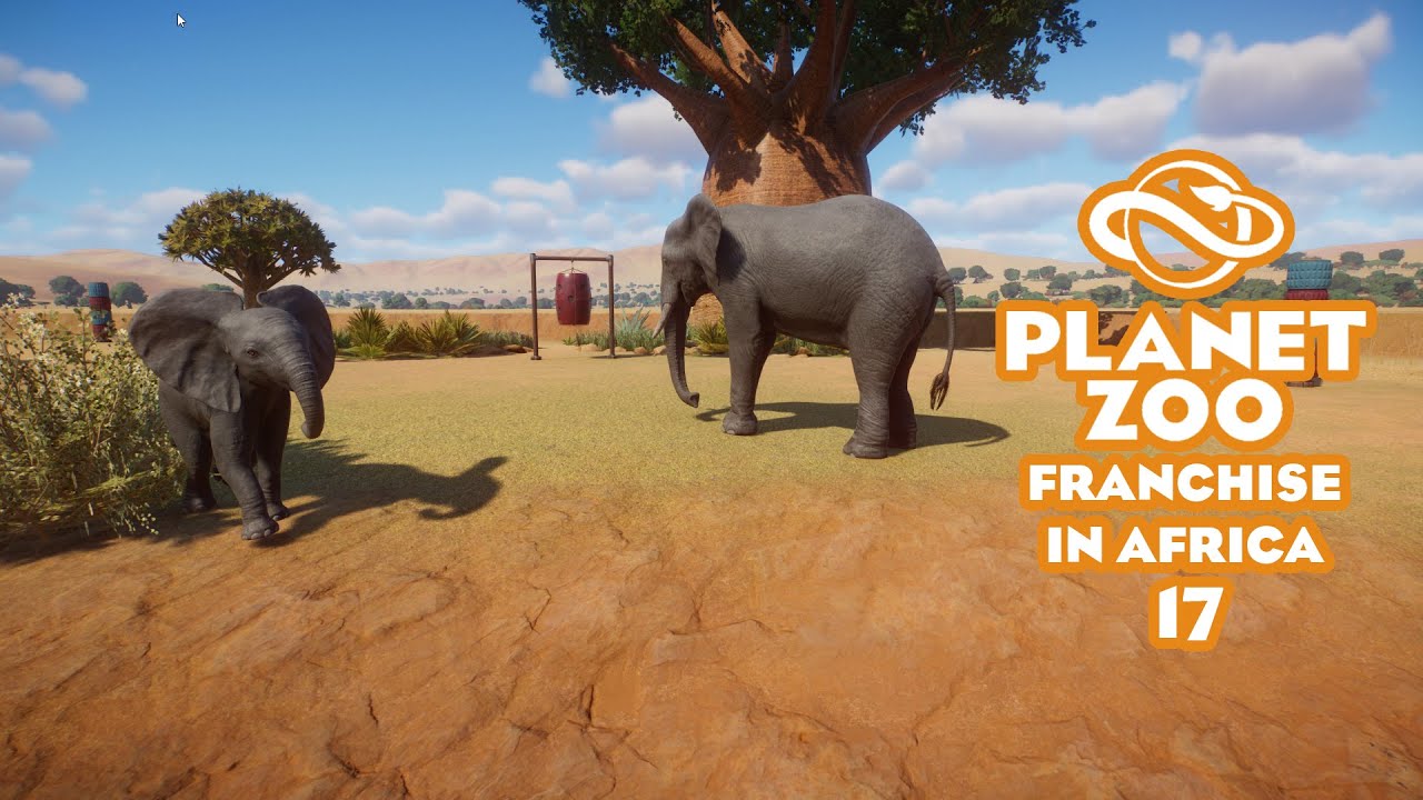 Planet Zoo S4 E17 - Огромный вольер для слонов.mp4