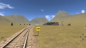 Train and rail yard simulator