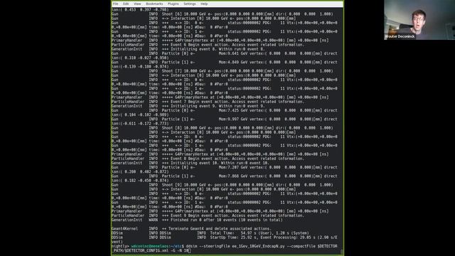 EIC Software Tutorial: Detector Simulation Using Geant4 and DD4hep (09/16/2022) смотреть онлайн