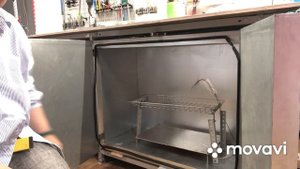 Печка для карбона в новой мастерской!