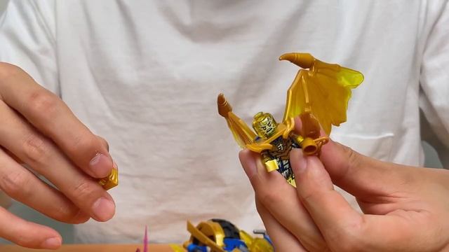 レゴ ニンジャゴー ジェイのゴールデン・ドラゴンバイク 71768 / LEGO Ninjago Jay's Golden Dragon Motorbike Speed Build & Review смотреть онлайн