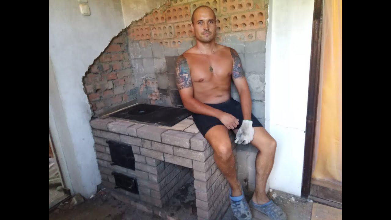 Варочно отопительная печь своими руками, порядовка печи.