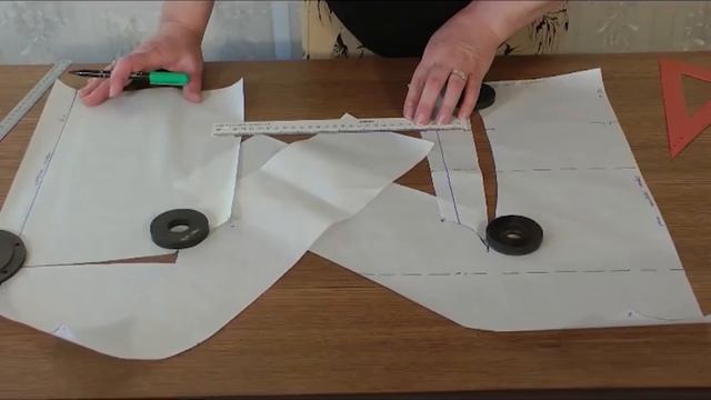 Изменение выкроек если короткая талия. Школа шитья Белошвейка.