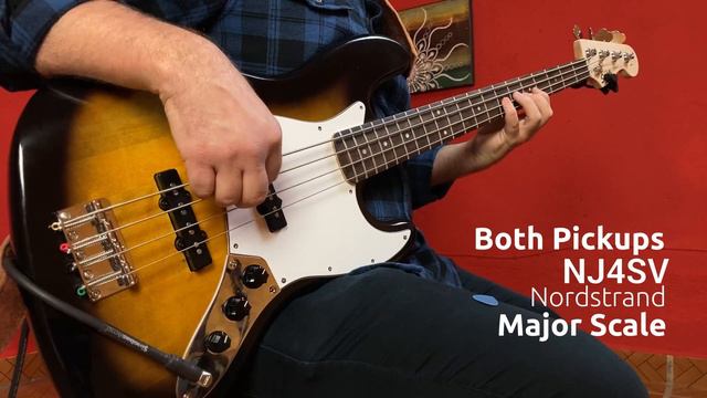 Nordstrand NJ4SV Jazz Bass® Pickup Set Demo смотреть онлайн
