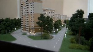 Макет ЖК, район "Восточный"  г. Звенигород, МО. EZZOmodels