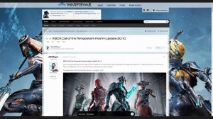 Warframe - [Console] Call of the Tempestarii: Update 30.1 is LIVE!