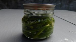 Зелень чеснока маринованная на зиму