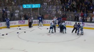 Gotta See It: All hell breaks loose between the Canucks and Maple Leafs